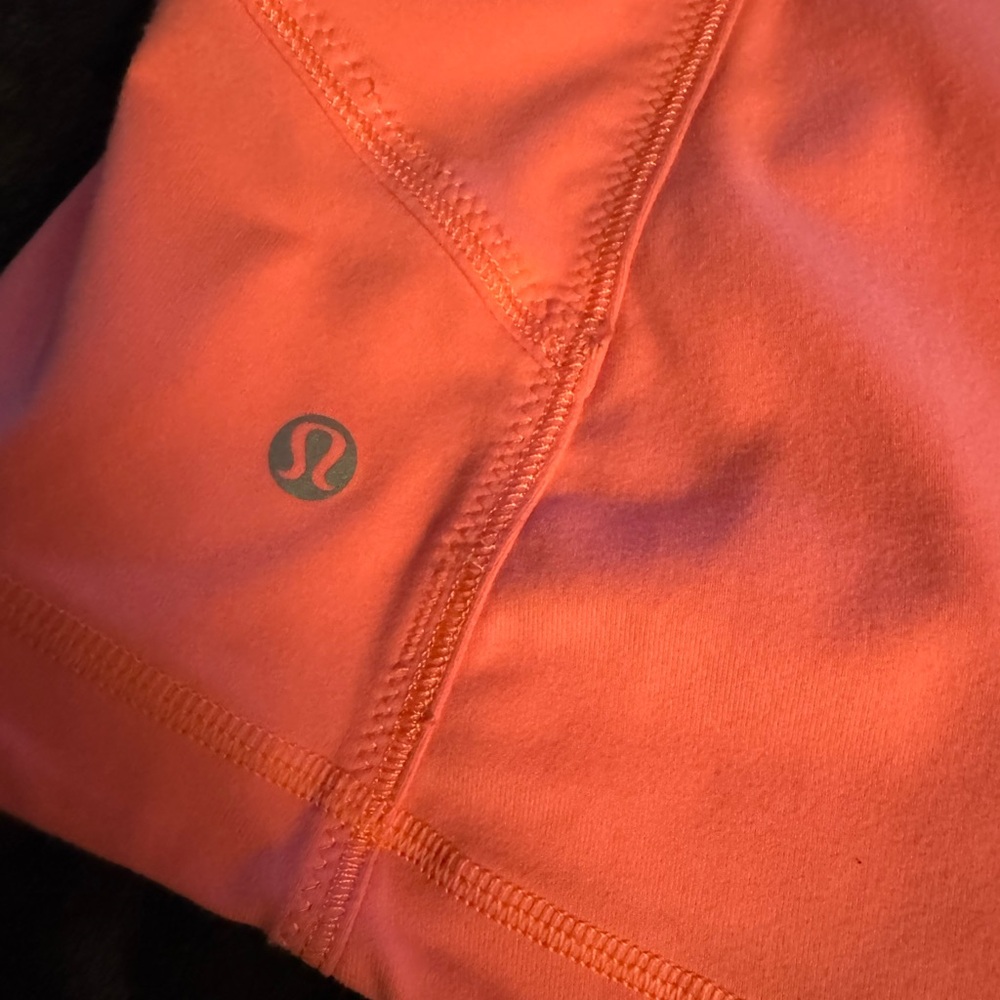 Lululemon Orange Athletic jacket